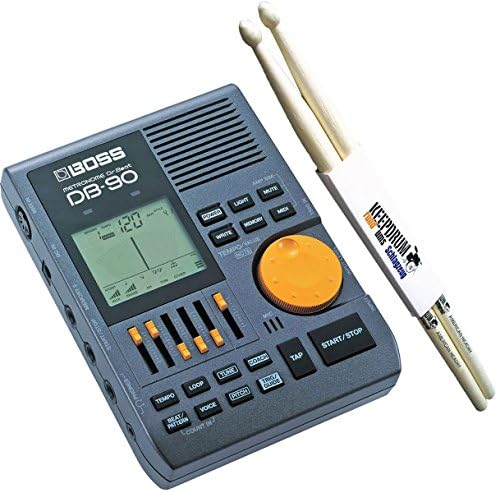 Boss DB-90 Dr Beat Digital Metronome + Keepdrum Drumsticks 1 Pair