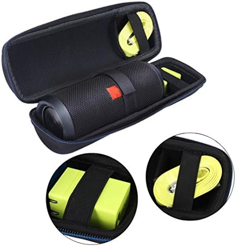 Diadia Case for Flip 4, Travel Bag for Flip 3, Protective Carrying Case for JBL Flip 4 Flip 3 Portable Bluetooth Speaker Hard EVA Black For Traveling,Hiking,Camping,Climbing,Party