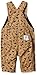 Pumpkin Patch Baby-Boys Printed Dungarees, Beige (Treacle), 0-3 Months