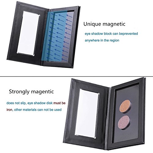 VALUE MAKERS® Leere Magnetische Kosmetische DIY Palette Kosmetik Make-up Concealer Rouge Eyeshadow Eye Shadow Paletten – Einfach zu nehmen - 4