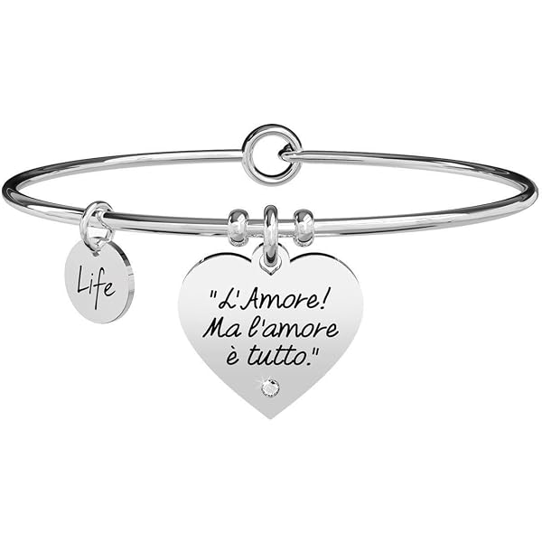 Bracciale Uomo KIDULT LOVE 731983 Acciaio Amici Amicizia F.P