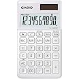 Casio SL-1000SC-WE Portable Calculator (White)