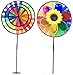 Produktbild 2 Stueck Windmühle UV-Schutz & Wasserdicht Windrad 3D Windspiel Garten BalkonTerrasse Dekoration XXL