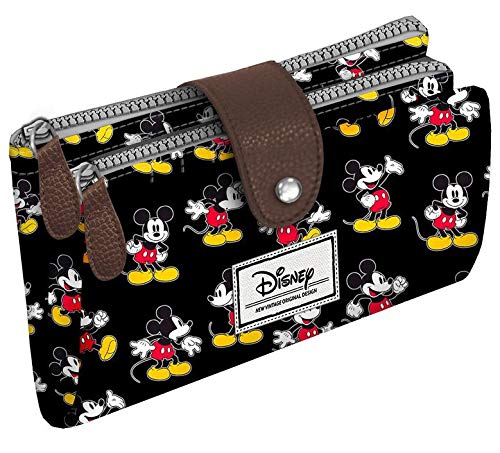 Preisvergleich Produktbild Disney Classic Mickey Moving Münzbörse, 18 cm, Schwarz (Negro)