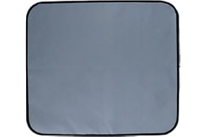 SH-RuiDu Washable Fireproof Mat, Reusable Fire Pit Mat Silicone Fire-retardant Flame Retardant Cloth for Under Outdoor Grill Bonfires Grass Garden Patio Camping