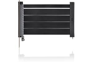 Thermaltake Kabel pionowy PCI-E 4.0 Dual 90 stopni | 130 mm, czarny