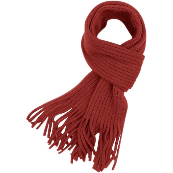knitted scarf red scarf amazon