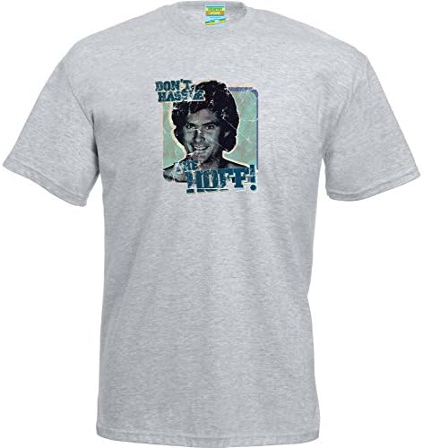 David Hasselhoff T-Shirt Don't Hassle The Hoff tee shirt apparel clothing Baywatch Knight Rider tv retro gift