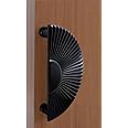 VOLO Main Door Handle/Door Handles for Main Door/Glass Door Handle/Pull Handles, for Home/Office/Hotels(Model- S-615) (Pack of 1 Set) (96 MM, Black)