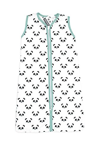 Preisvergleich Produktbild Panda Sommer Schlafsack mit Reißverschluss 110 cm, jade