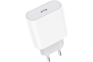 Sakahyro 25W USB C Adapter für iPhone 15/15 Pro/15 Pro Max/15 Plus 14 13 12 11 SE, Pad Mini, AirPods, USBC Netzteil Stecker Schnellladegerät Ladestecker Netzstecker Ladeadapter Steckdose Ladegerät