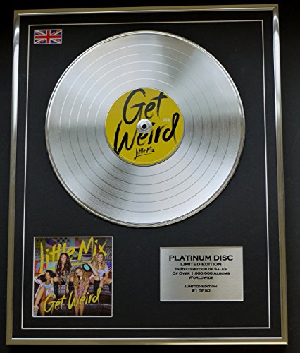 LITTLE MIX/LTD EDITION CD PLATINUM DISC/GET WEIRD