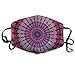 Produktbild Moiq-A Purple Mandala Pattern Face Mouth Masks Unisex Anti-Dust Flu Washable Reusable Mouth Mask Fashion Design