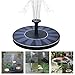 Produktbild Slinlu Solar-Springbrunnenpumpe, Solarbetriebene Springbrunnenpumpen Panel Kit Outdoor-Tauchpumpe für Teich, Terrasse, Aquarium, Aquarium