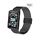 Produktbild ACTIVITY TRACKER N98 Fitness Armband, Herzfrequenz/Blutdruck / Schlafüberwachung Farbbildschirm Wasserdicht IP67 Silikon/Edelstahl Material Smartwatch