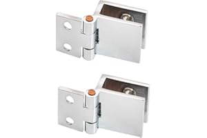 Drenky 2 szt. Zawias zaciskowy do drzwi szkłowych 0 stopni bez wiercenia szkło zawias do drzwi o grubości 5-8 mm