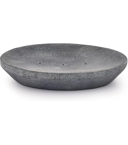 Ottoman natuursteen travertin 14x7 cm langwerpig mooie zeepschaal 1 stuk licht
