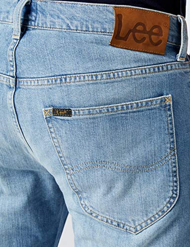Lee Herren Daren' Straight Jeans, Blau (Bright Sea Cb), 28W / 34L - 
