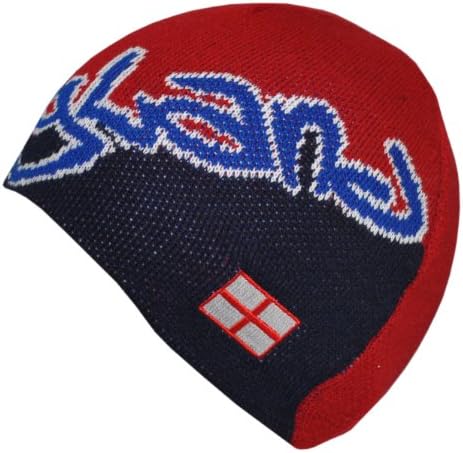 Beanie Hat England Red &amp; Navy Blue (BH2146)
