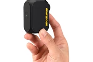 anoutway Mini Bomba de Bicicleta, Bomba de Neumáticos de Bicicleta Portátil, Apagado Automático, Bomba de Bicicleta Eléctrica MAX 120 PSI para Válvula Schrader y Presta AT1