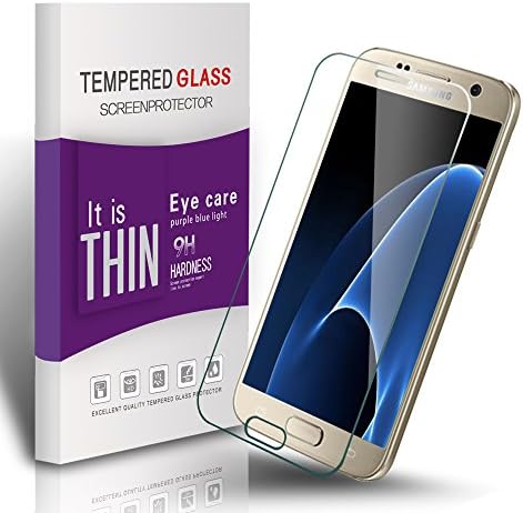 Galaxy S7 Screen Protector, Vegbirt Galaxy S7 Glass Screen Protector, 3D Full Screen Coverage Tempered Glass Screen Protector for Samsung Galaxy S7
