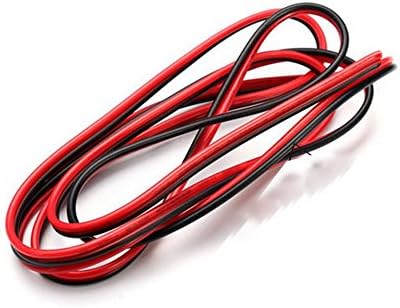 10Meter 32.8ft 18AWG LED Wire, LED Cable,Red Black 2pin Wire, Antioxidant Tin Plated Copper Wire ,Easy To Welding
