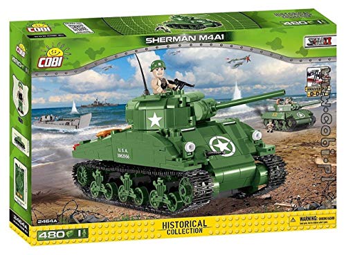 COBI - 2464 - Small Army WWII - - Sherman M4A1