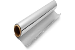 AURSTORE BASA Película de aluminio, rollo de aluminio, bobina de papel de aluminio, 29 cm x 100 metros (paquete de 1)