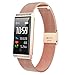 Produktbild Skryo Wasserdichter Tracker X11 IP68 Pulsmesser Schlafüberwachung Sport SmartWatch (Rose Gold)