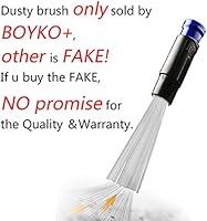 Dust Brosse Embout Aspirateur Accessoires Aspirateur pour Nettoyer Petit Recoin Comme Trou d'Aération, Clavier, Tiroir, Voiture, Bijoux, Plante ( (Bleu)