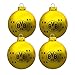 Produktbild Borussia Dortmund BVB Christbaumkugeln/Weihnachtskugeln (4er Set)