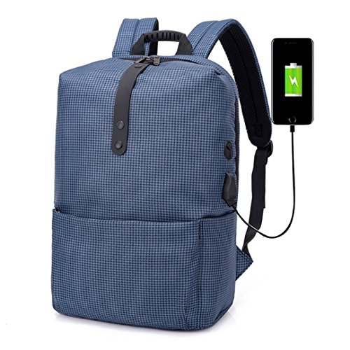 Preisvergleich Produktbild Männlicher wasserdichter Usb-Laptop-Rucksack