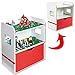 Produktbild TW24 Room2Build Aufbewahrungsregal mit Bausteinplatte Spielzeugregal Regal mit Schublade