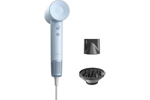 Laifen SE Asciugacapelli con 200 Milioni di Ioni Negativi E Motore Brushless da 105.000 Giri Al Minuto. Asciugacapelli Potente Ad AltaVelocità Silenziosoe con Accessori Magnetici(Azzuro)