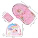 0-2 Years Baby Bed Mosquito Net, Portable Folding Travel Crib Bed Canopy Tent With Pillow,Mosquito Protection Breathable Cotton Baby Tent Beach Play Tent Mosquito Protection (Pink)