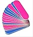 5starwarehouse® 10x Mini Nail File Double Sided 100/240 False Fake Nails Pedicure Manicure - Perfect For Travel, Handbag Holiday