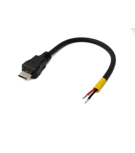 Delock USB 2.0 Kabel A-Stecker Auf Offene Enden – 10cm, Schwarz, Ideal Für Raspberry Pi & Interne Verbindungen