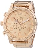 Nixon Unisex-Armbanduhr The 51-30 Chrono Chronograph Quarz Edelstahl beschichtet A083897-00