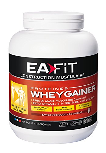 Eafit Whey Gainer chocolat poudre 750 g