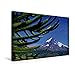Produktbild Calvendo Premium Textil-Leinwand 45 cm x 30 cm Quer, der Vulkan Lanín (Neuquén) an der Grenze zu Chile | Wandbild, Bild auf Keilrahmen, Fertigbild auf Echter Leinwand, Leinwanddruck Orte Orte