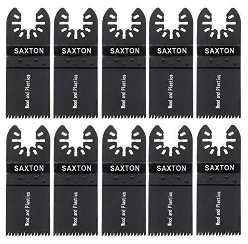 10 x 35mm Grob Saxton Klingen für Dewalt Wolf Stanley Worx Pendel Multifunktionswerkzeuge