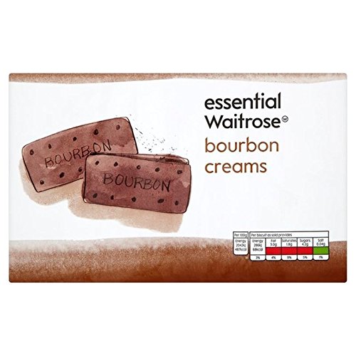 Preisvergleich Produktbild Bourbon Cremes Kekse Wesentliche Waitrose 400G