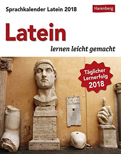 Sprachkalender Latein - Kalender 2018: Latein lernen leicht gemacht