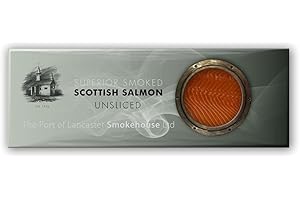Port of Lancaster Smokehouse Smoked Scottish Salmon - Unsliced Sides min 800g- 1kg