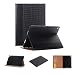 Produktbild iPad Pro 10.5 Case, elecfan ® Ultra Dünn Leichtgewicht Book Style Flip PU Leder Hülle Tasche Wasserdicht Case Smart Cover mit Ständer / Auto Schlaf Wach Funktion Anti Kratzer Schutzhülle für iPad Pro 10.5 (iPad Pro 10.5, Schwarz)