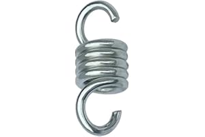 BigTron Hammock Spring, Hardened Galvanized Steel Extension Spring for Hanging Hammock Chairs and Porch Swings, 600lb / 270kg Weight Capacity