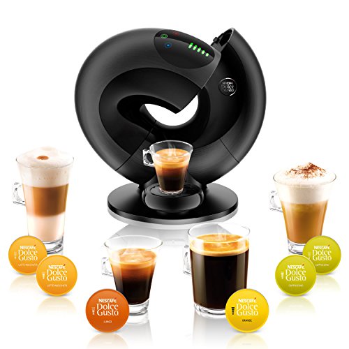 DeLonghi EDG 737.B Nescafé Dolce Gusto Eclipse Kaffeekapselmaschine brushed schwarz metal - 4