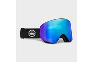 SIROKO - Gogle Narciarskie OTG Siroko GX New Mexico - Niebieski/Czarny