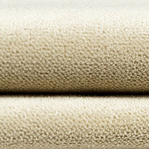 McAlister Textiles Luxury simple Matt Samt Kissen mit Polyester Füllmaterial,, 40cm x 40cm, Champagner Gold - 4