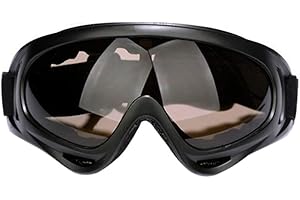 Clenp Lunettes De Cyclisme, X400 Snowboard Skate Ski Anti-poussière Coupe-Vent Protection UV Lunettes Lunettes